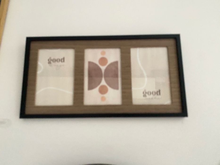 Quadro com tres molduras