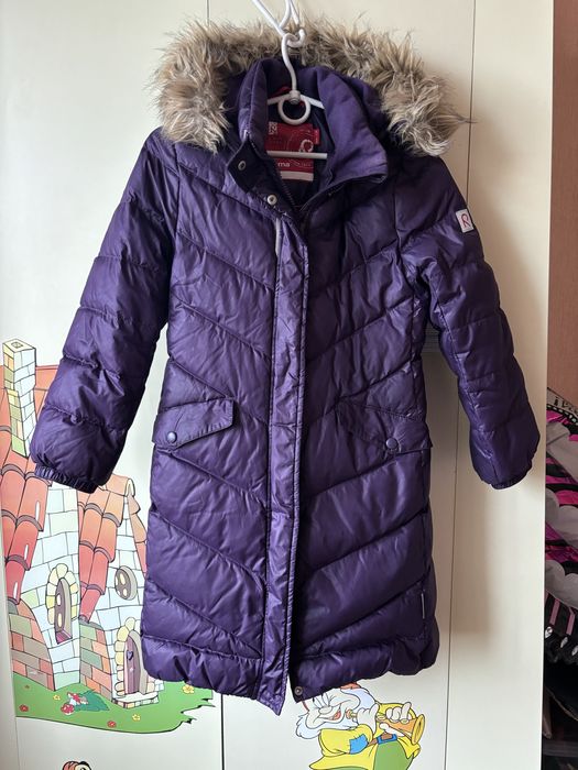 Пуховик Reima зимова куртка пальто Рейма Satu р. 134+6