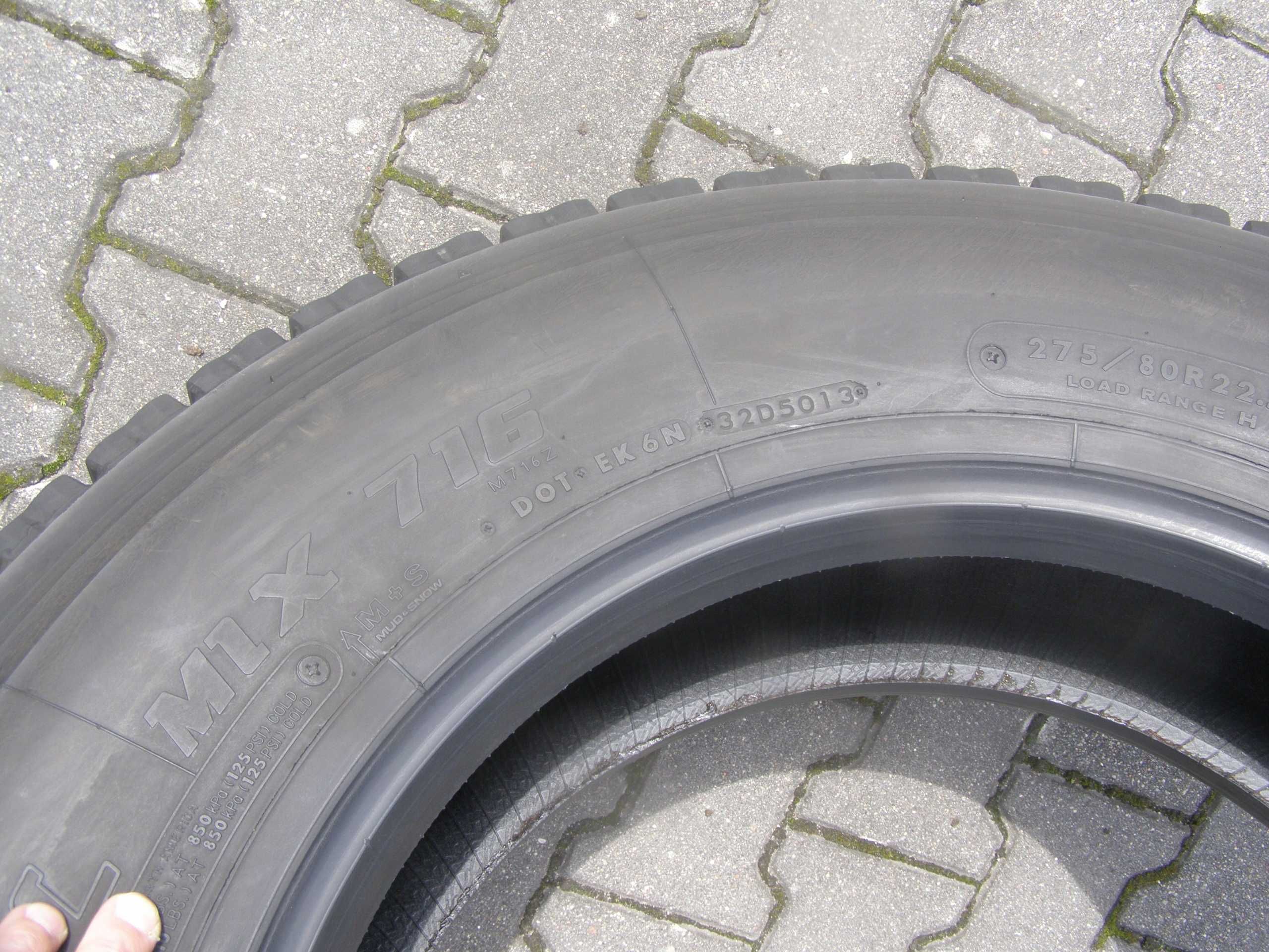 275/80/22.5 Bridgestone V-SteeL 4szt
