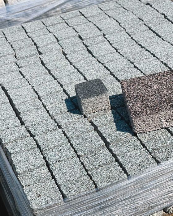 Бруківка, поребрик, тротуарна плитка - від виробника (від 350грн)