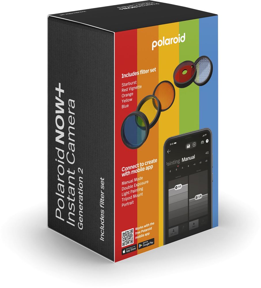 Камера моментальной печати Polaroid Now+ Gen 2 Black