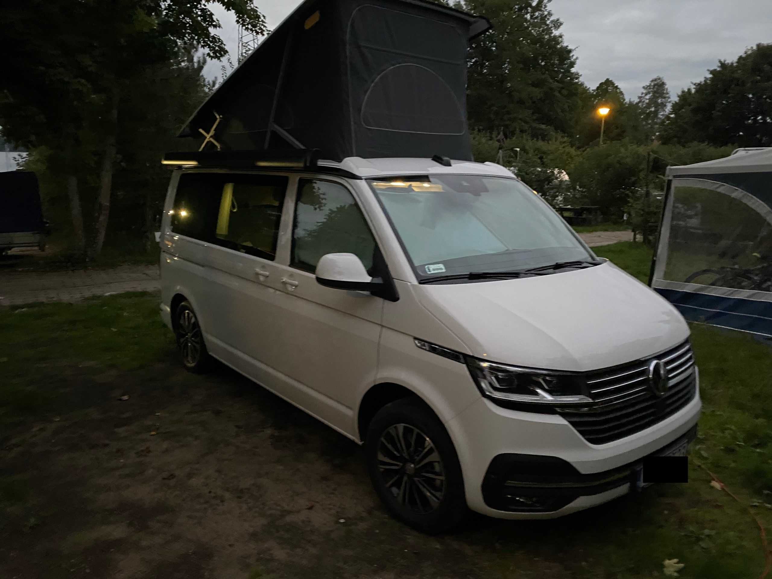 Wynajem kampera Volkswagen California - zapraszamy!