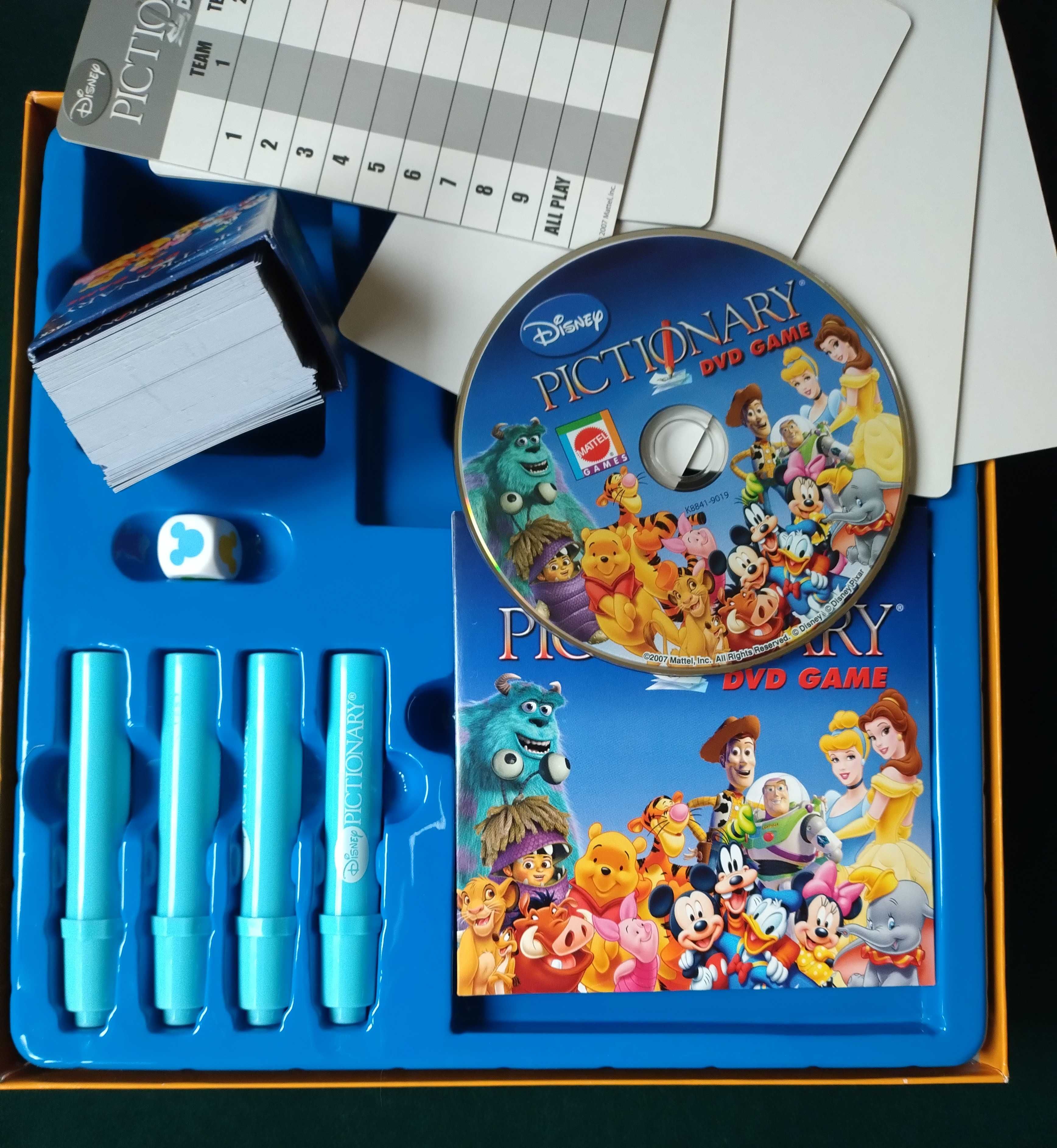 Gra językowa dla dzieci Disney Pictionary DVD Game angielsku english