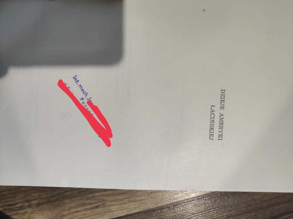 Książka dzieje ameryki łacińskiej 1965 PWN