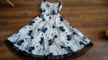 Sukienka pin up Hearts and roses