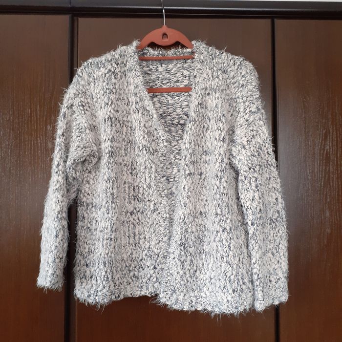 Kardigan dwukolorowy