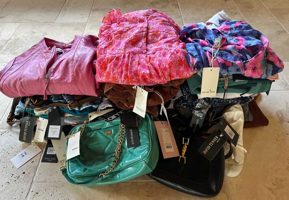 Pakiet odzieży mix 10 kg nowej z metkami