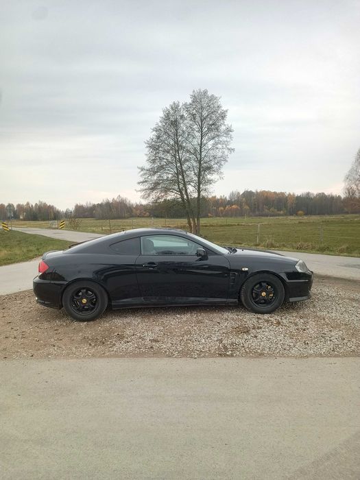 Hyundai Coupe 2.0 + LPG, bez rdzy, sportowy wydech, obniżony