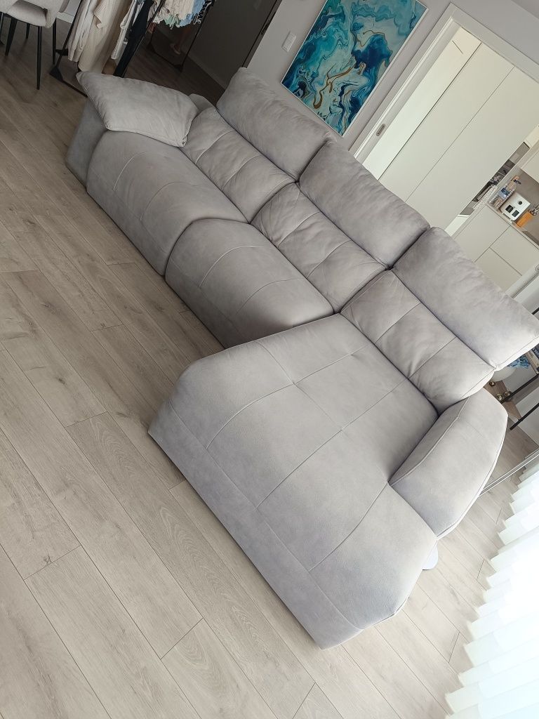 Sofá  elétrico com chaise longue