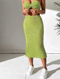 юбка зелена легка