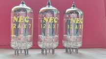 NEC 12AX7 long plate 3 sztuki - pomiar