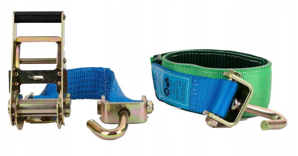 Pas Zabezpieczający 2,5M/50Mm/4T Lohr 3-Punktowy Niebieski, 350 Dan