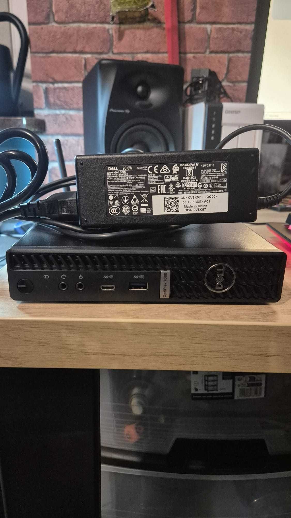 Komputer optiplex 7080 micro ZESTAW