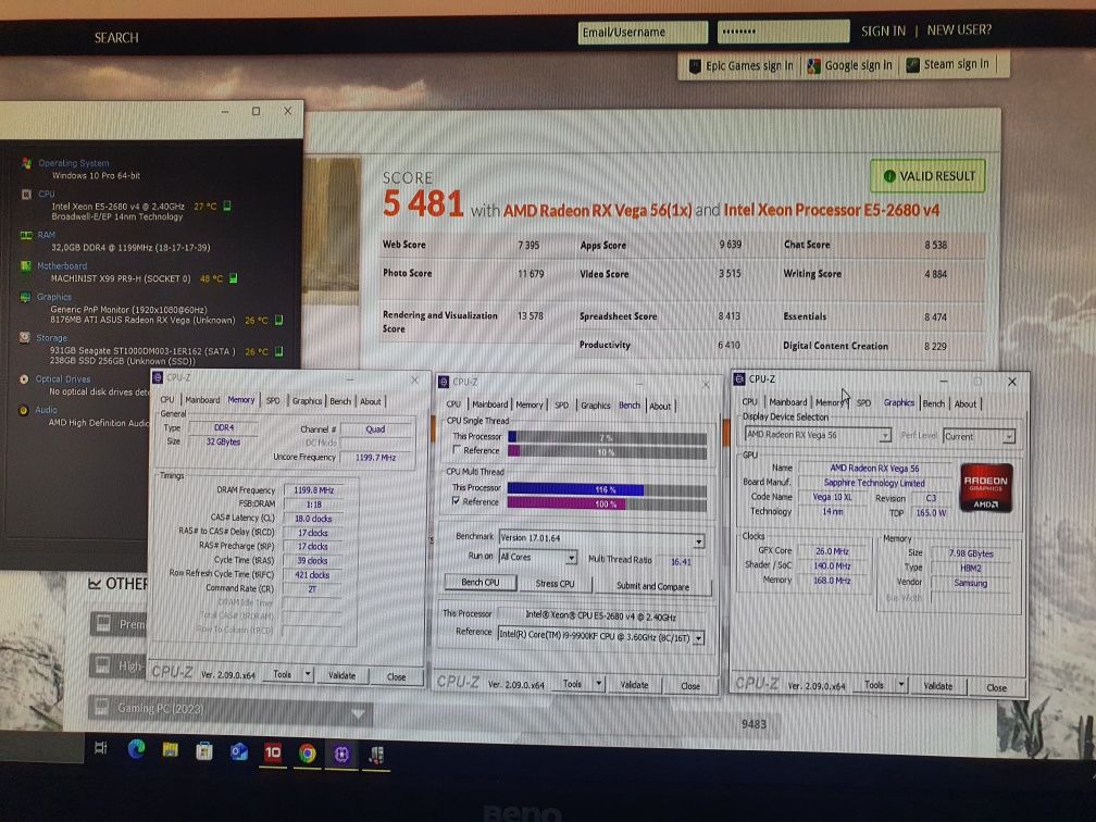 Pc gaming completo