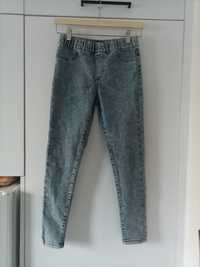 Spodnie dziewczęce legginsy jeansowe Destination 158