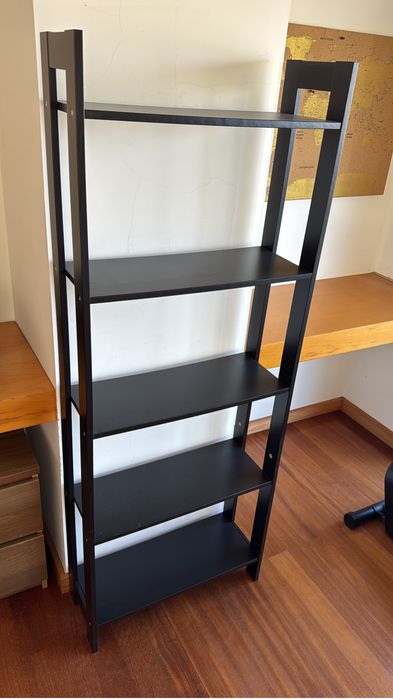 Estante IKEA preta/castanha