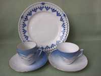 Bing& Grondahl- zestaw dla dwojga, duńska porcelana