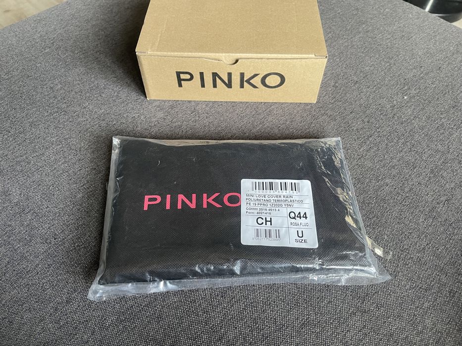 Pinko etui przeciwdeszczowe mini Love Cover Rain