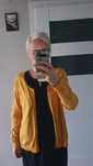 Sweterek Casual H&M r. L Musztardowy