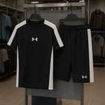 Літній спортивний чоловічий костюм Under Armour (шорти + футболка)