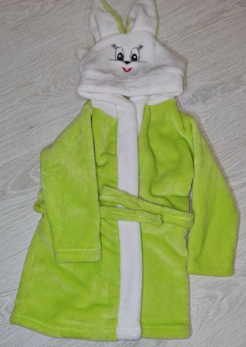 Дитячий халат з вельсофту