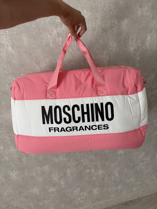 спортивна дорожня сумка moschino оригінал