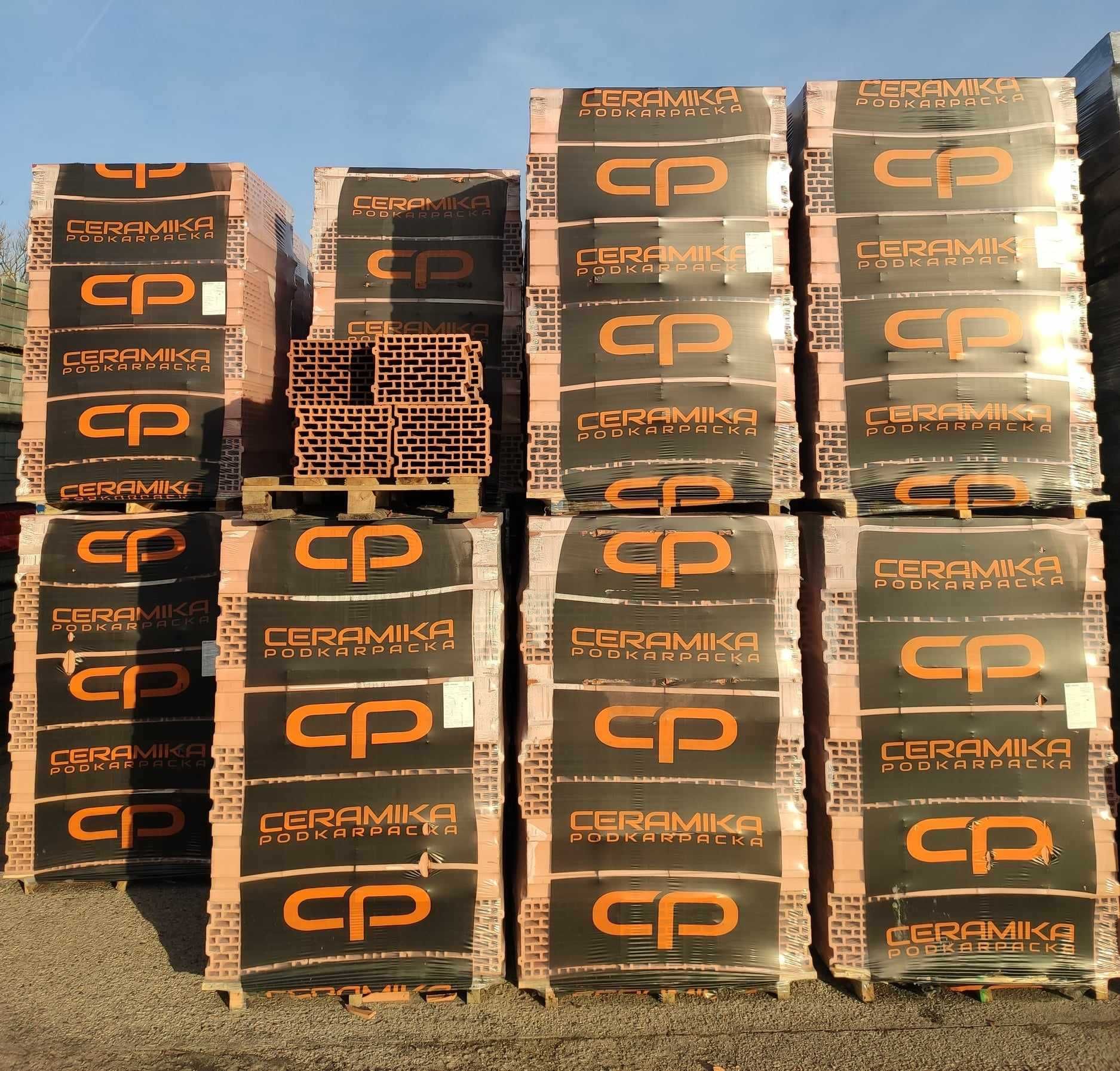 Pustak ceramiczny 25p+w CERAMIKA PODKARPACKA dostawa cała PL