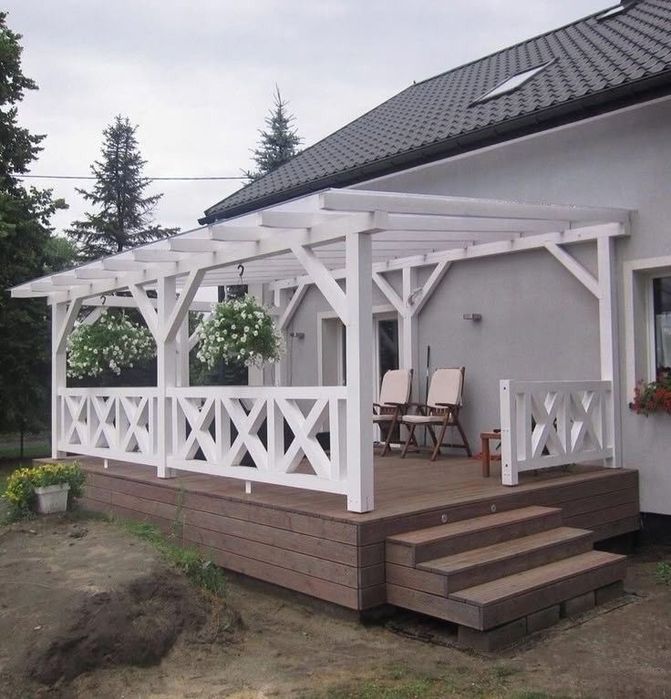 Тераса, пергола, навіс , накриття для авто