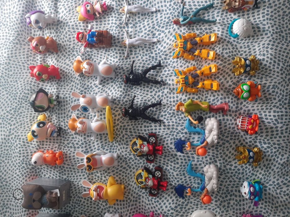 Figuras mcdonalds e burger king