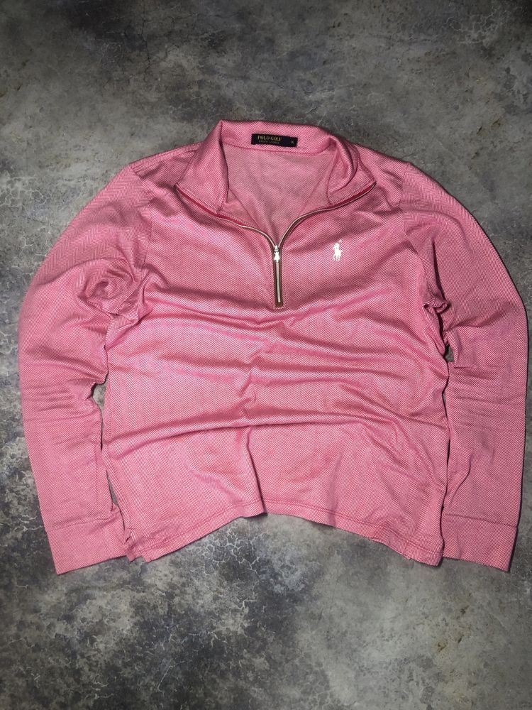 Ralph lauren zip 1/4 кофта