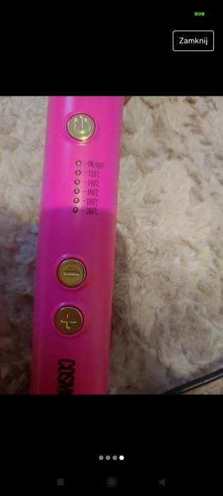 Szczotka prostująca do włosów Cosmopolitan prostownica