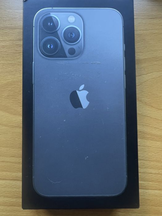 Iphone 13 Pro com 256 GB cinza sem marcas de uso.
