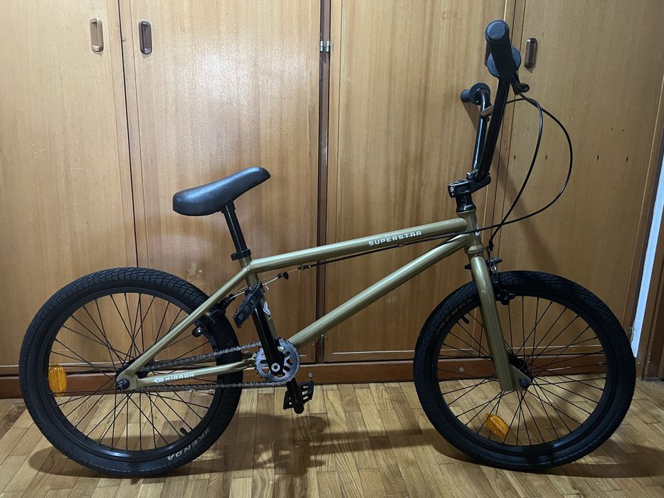 Bicicleta BMX crianca bronze