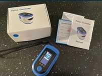Pulsoksymetr pulsometr napalcowy Bluetooth APP