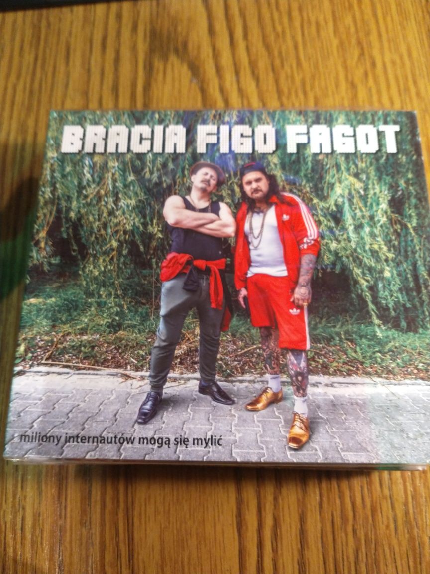 4 płyty CD bracia Figo Fagot,  eleganckie chłopaki, bez popity i bez g