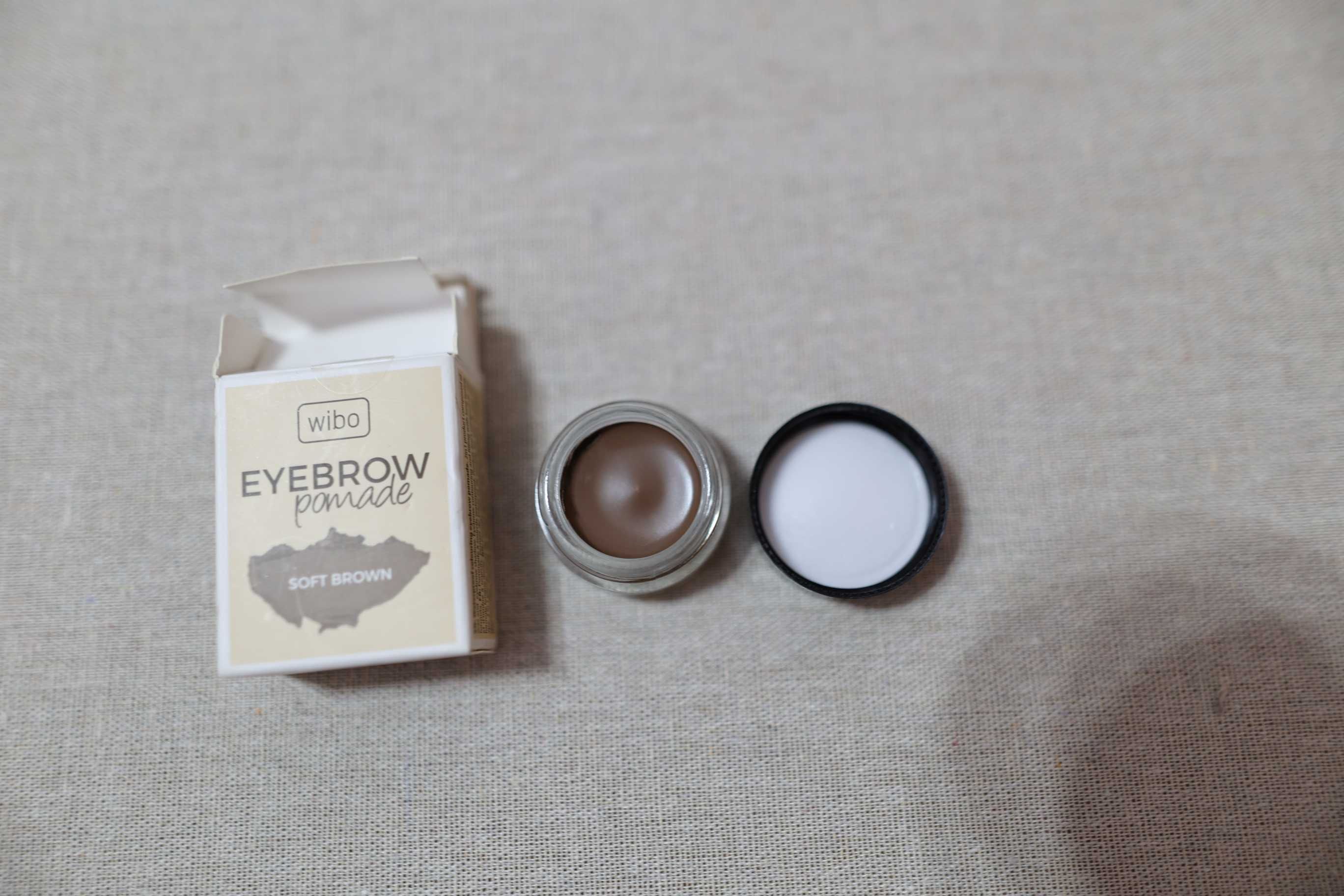 WIBO pomada do brwi 1 soft brown *średni brąz *nowa