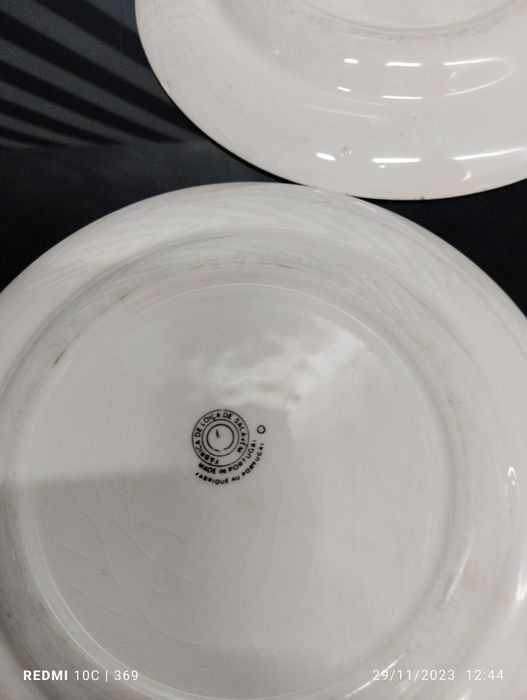 Fábrica Sacavém, pratos muito antigos