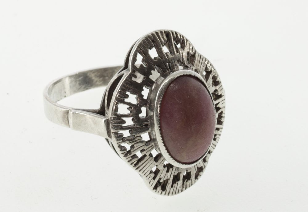 Pierścionek srebrny Warmet "hostia"