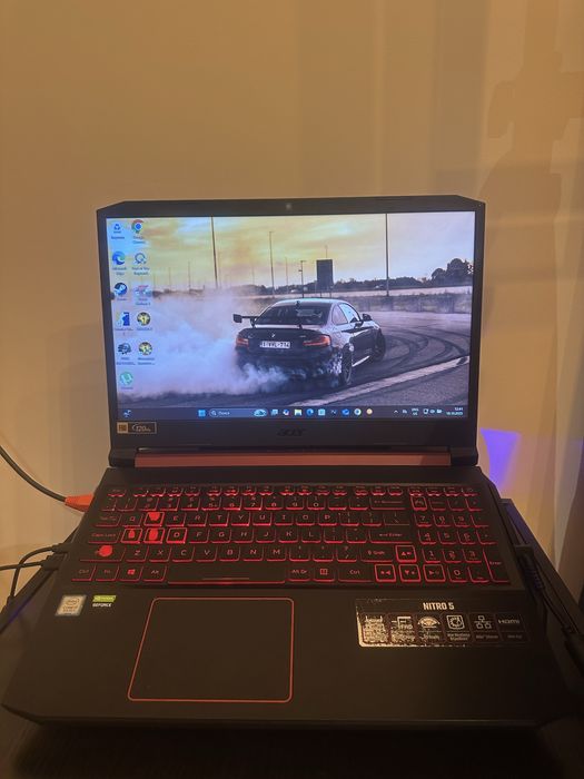 Spszedam gamingowy Acer nitro 5 i7-9 rtx 2060
