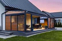 Pergola Ogród zimowy Zadaszenie tarasu Lamele Nowoczesny Design