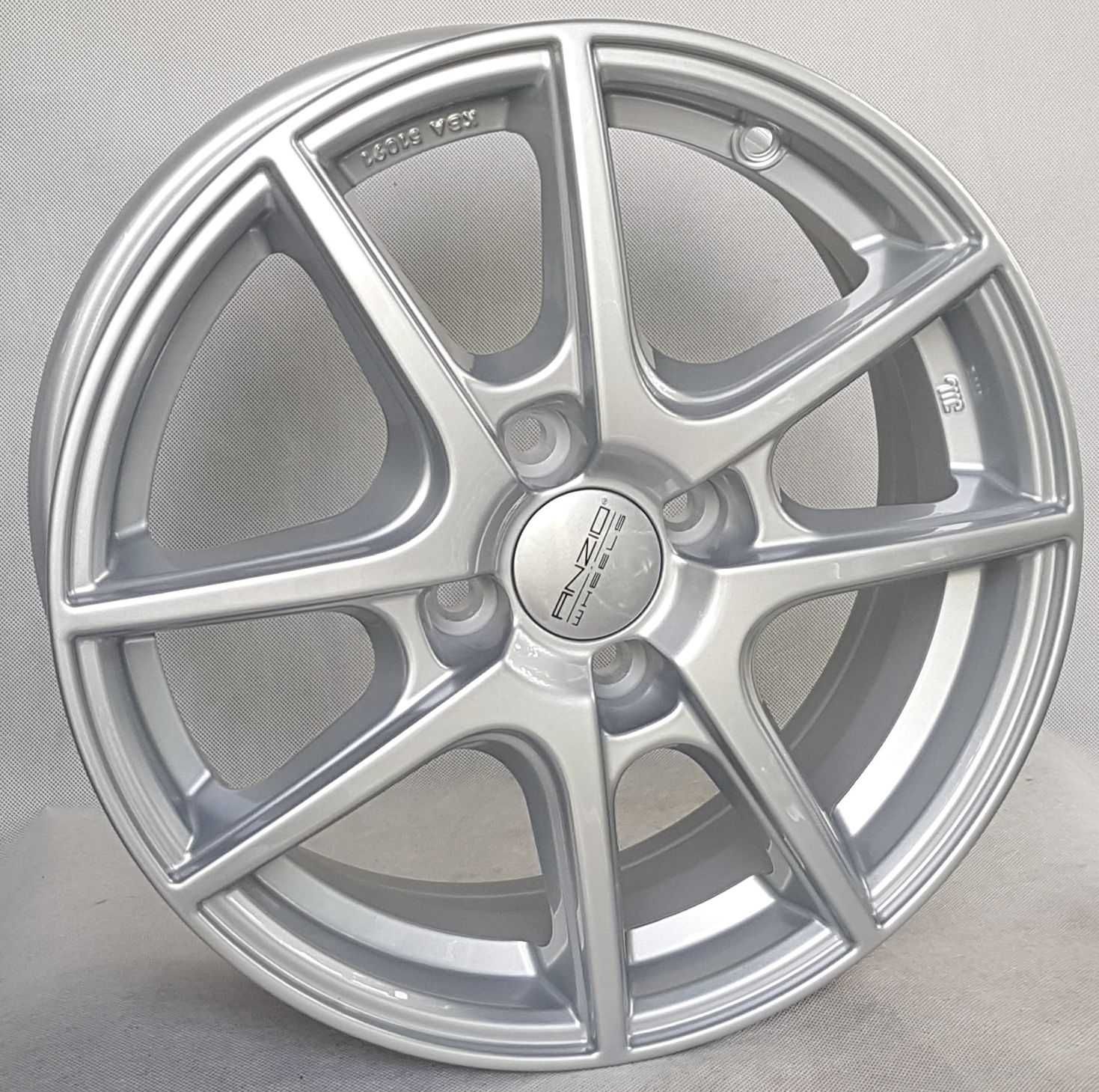 Alufelgi Anzio 15 4x108 Citroen C-Elysee C3 206 C4 301 Peugeot 208 207