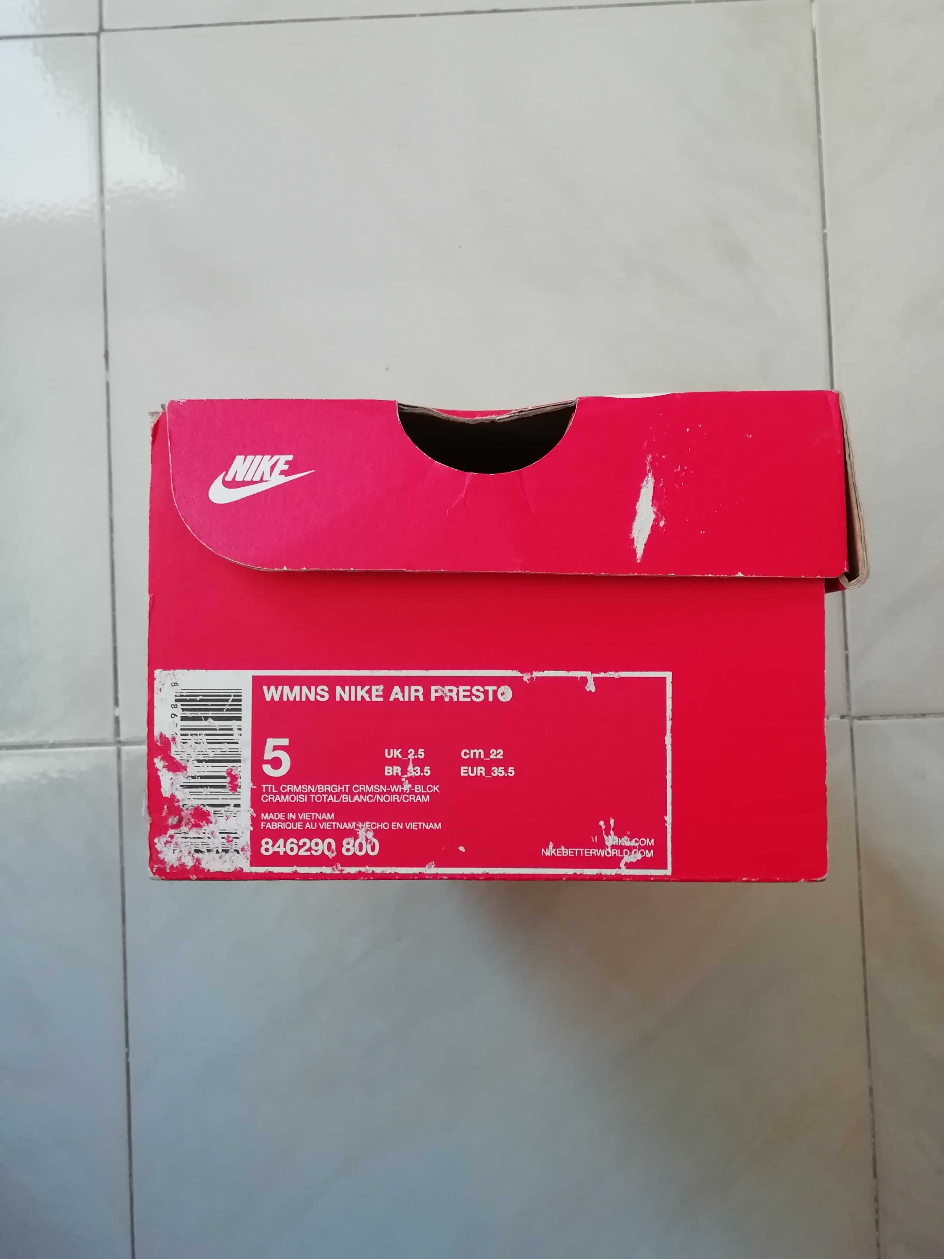 Tenis Nike Air Presto (novos)