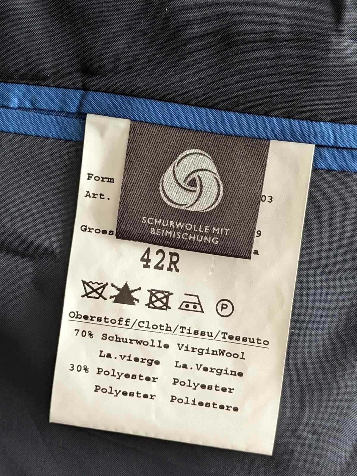 Брендовый мужской пиджак BUGATTI /р.42/XL/ нат.шерсть (ориг.,Германия)
