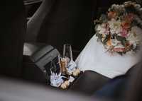 Jaguar xe tunel środkowy do ślubu na szampana