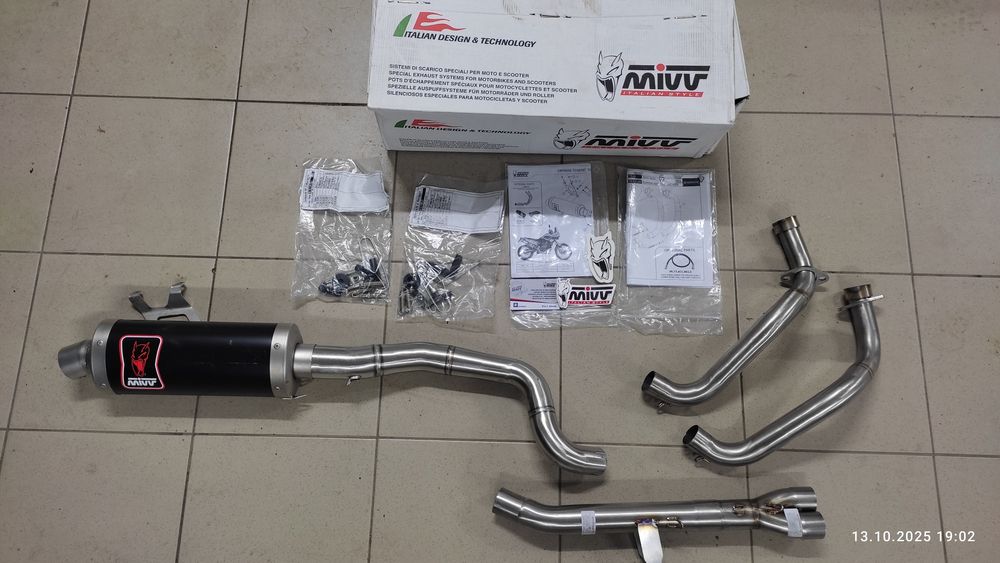 Вихлоп Mivv Yamaha Tenere 700