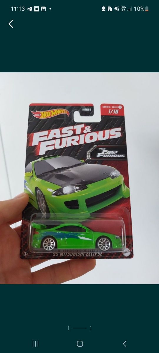 Mitsubishi hotwheels nowe