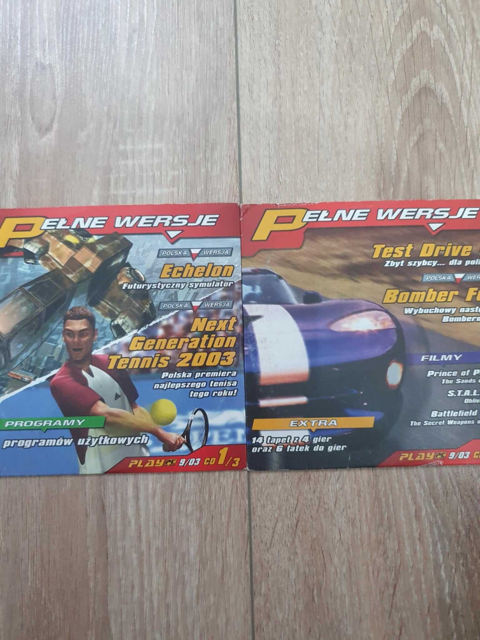 Play 9/2003 Test drivr 6, Bomber fun, Next generation tennis 2003 PC.