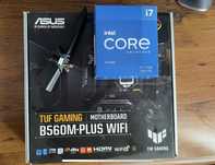 Intel Core i7 11700k + ASUS TUF Gaming B560M Plus WIFI + 32 GB DDR4