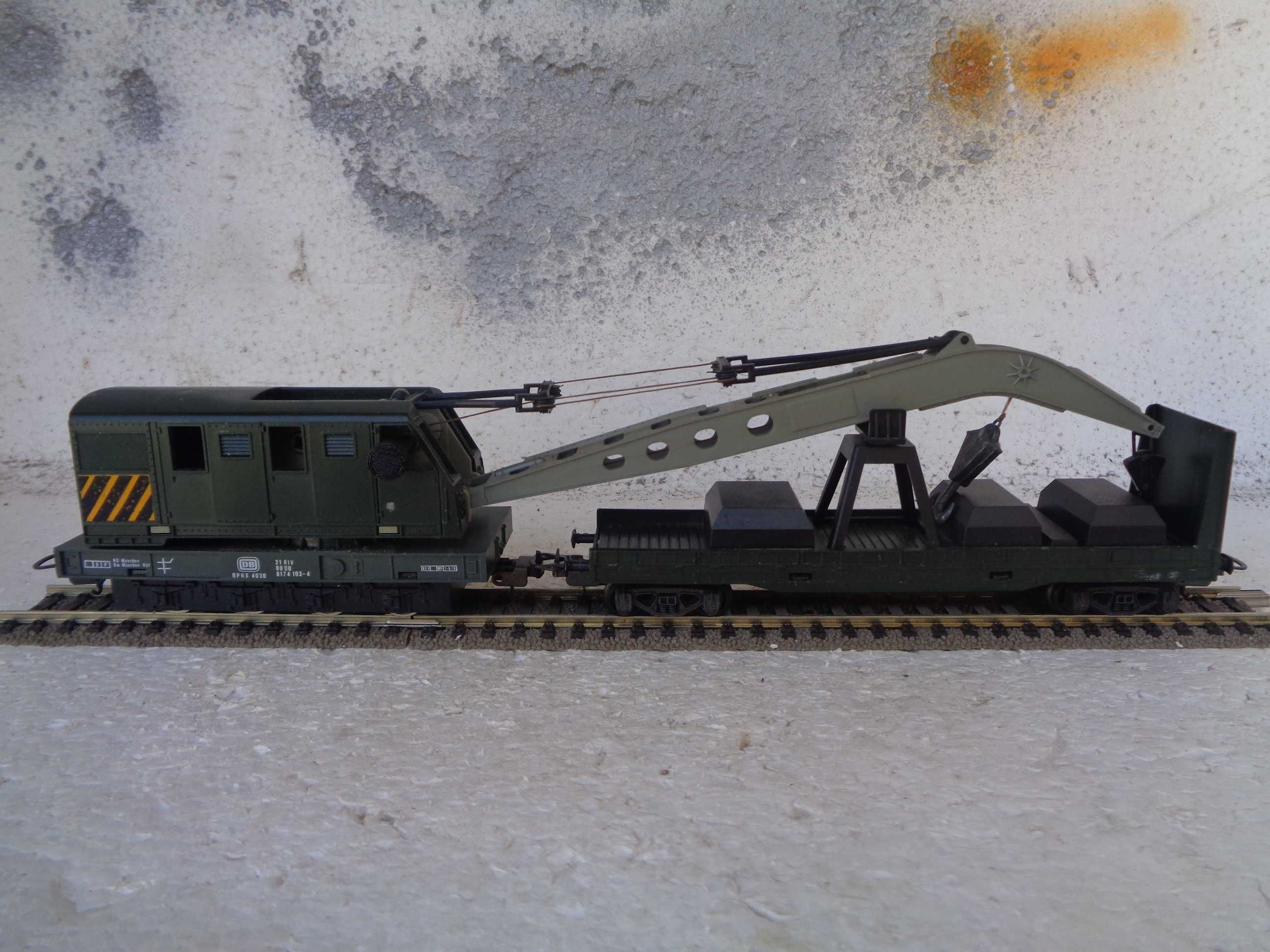 1:87 LIMA Grua da DB pista comboio
