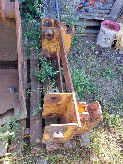 Łyżka, szybkozłacze, mieszalnik betonu jcb3cx